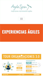 Mobile Screenshot of agilespin.com